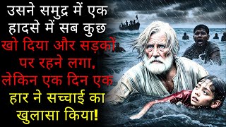 उसने समुद्र में एक हादसे में सब कुछ खो दिया और सड़कों पर रहने लगा, लेकिन एक दिन एक हार ने सच्चाई का