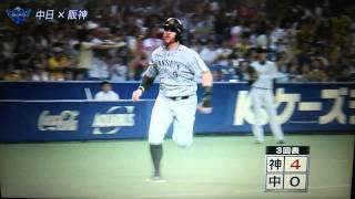 “中３日”の阪神・能見が２年ぶり２桁勝利　マートン「いいピッチングしていた」 中日対阪神 2015/9/5