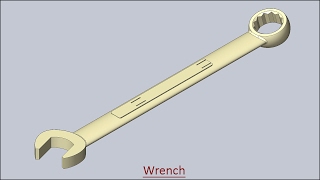 Wrench (Solid Edge Tutorial)