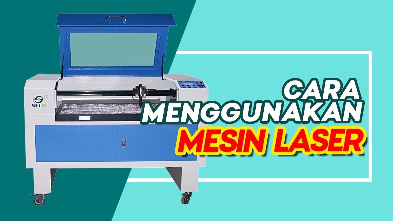 DEMO CARA KERJA MESIN PEMOTONG LASER ACRYLIC ALUMINIUM METAL BOARD MDF ...