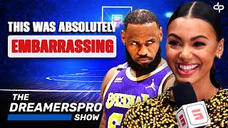 Malika Andrews And Brian Windhorst Clown Lebron James On ESPN Over His Ridiculous Jordan Comments