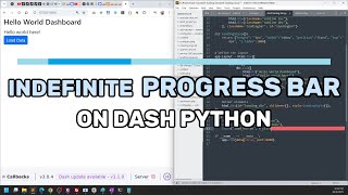 Creating an Indefinite Animated Loading Bar in Dash (Python Dashboard Tutorial)