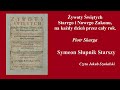 Żywoty świętych symeon słupnik starszy piotr skarga słuchowisko audiobook