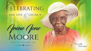 Celebration of Life - IRENE IONE MOORE