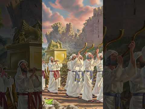 Wall Of Jericho Fell Down | Priests Carried The Ark Of The Covenant ...