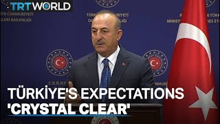 Cavusoglu: Our expectations from Sweden and Finland 'crystal clear'