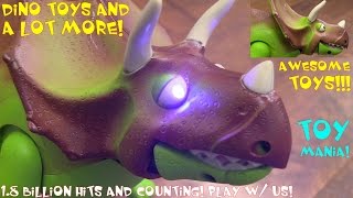Dinosaur Toys, Stars Wars, Toy Cars and Trucks, Cooking Play Set and More! + Sportbike Ride