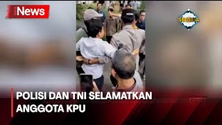 Anggota KPU Diserang Massa yang Protes Kecurangan Pemilu 2024 - iNews Sore 19/02