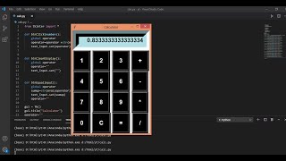 Make Calculator in Python | Tkinter Module |Python Source Code