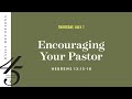 Encouraging Your Pastor – Daily Devotional