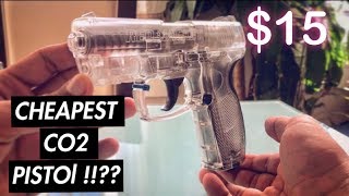 CHEAPEST CO2 PISTOL !!?? 15$(Red Jacket co2 battle pistol review)