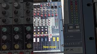 New mixer soundcraft efx12