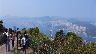 2014-Apr-5【香港行山】鰂魚涌港鐵 ➜ 英皇道 ➜ 柏架山道 ➜ 柏架山 ➜ 大潭水塘 ➜ 大潭水塘道 ➜ 楊明山莊 ➜ 黃泥涌水塘 ➜ 布力徑 ➜ 灣仔峽道