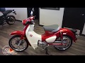 2020 Honda Super Cub 125 in Red & White at Maxeys Motorsports in Oklahoma City