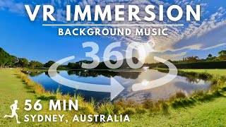 360° VR Immersion in Sydney, Centennial Park - Background Music