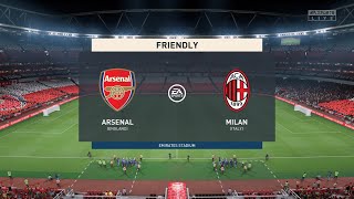 Arsenal vs AC Milan (13/12/2022) Club Friendlies FIFA 23