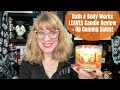 Bath & Body Works LEAVES Candle Review + Up Coming Sales!