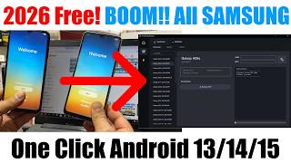 Samsung FRP Tool 2026, Google Account Remove Android 13/14/15 | FRP Bypass