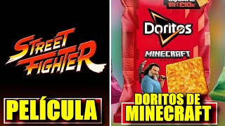 STREET FIGHTER PELÍCULA 2026, DORITOS DE MINECRAFT, INTENSAMENTE 2 ES SUPERADA