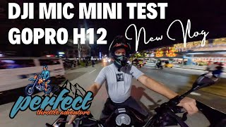 CFMOTO 450MT Night Ride | DJI Mic Mini Test with TX \u0026 RX on GoPro Hero 12