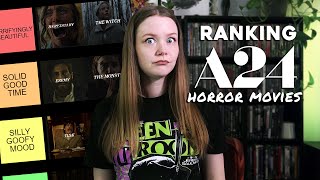 Ranking A24 Horror Movies | TIER LIST