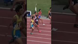 片山瑛太中学時代最高の走り 10.54 +1.4