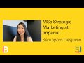 Studying MSc Strategic Marketing at Imperial