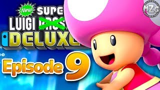 New Super Luigi U Deluxe Gameplay Walkthrough - Episode 9 - Superstar Road 100%!