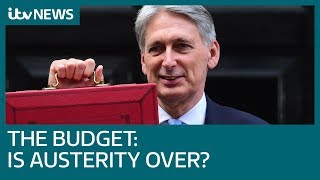 Philip Hammond declares era of austerity is coming to an end in budget speech | ITV News