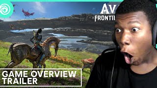 Avatar: Frontiers of Pandora – Official Game Overview Trailer | Ubisoft Forward REACTION