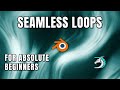Beginner Looping Sci Fi Animation Geometry Nodes (Whisper Waves) - Blender Tutorial
