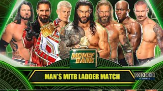 WWE MONEY IN THE BANK 2023 Match Card prediction