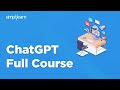 ChatGPT Full Course  | ChatGPT Tutorial For Beginners | ChatGPT Basic To Advanced | Simplilearn