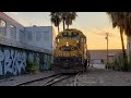 [HD] Santa Fe on the Los Angeles Junction Railway in Vernon, CA