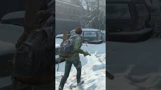 Snow Looks So Real In The Last Of Us Part 2 PS5 #shorts