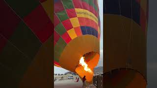 hot air balloon ride turkey romantic scene #viral #shorts