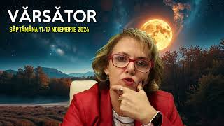 ♒Zodia VARSATOR🌈HOROSCOP 11-17.11.2024 cu astrolog ACVARIA (versiune short)