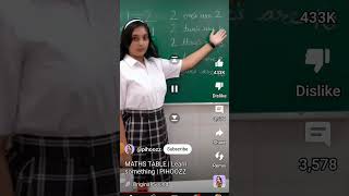 maths table I learn something | pihoozz