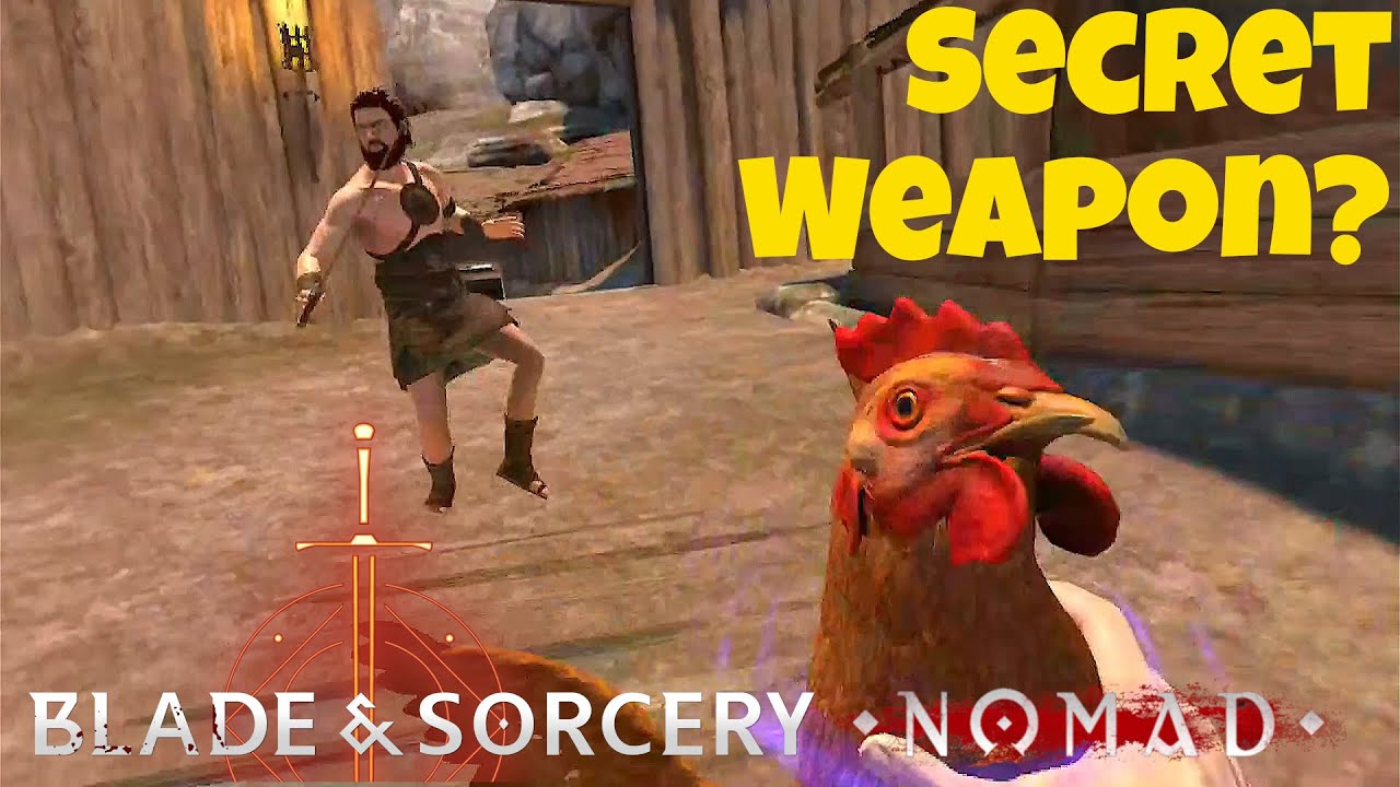 Secret Weapon?- Blade & Sorcery Nomad (Quest 2) Just For Fun - YouTube