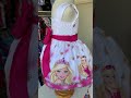 Vestido Infantil Barbie Rosa Luxo Temático