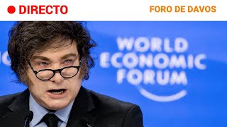 FORO DAVOS: JAVIER MILEI dice que SÁNCHEZ intenta \