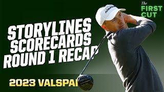 Jordan Spieth in the Mix Early - 2023 Valspar Round 1 Recap | The First Cut Podcast