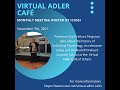 Virtual Adler Café - History of Individual Psychology and ICASSI - Eva Dreikurs Ferguson