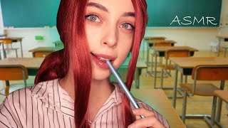 🥰 АСМР Заигрывания с одноклассницей на задней парте 🏫 | asmr role play