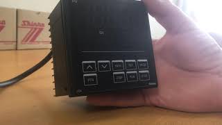 What the PCB1 controller looks like on start up