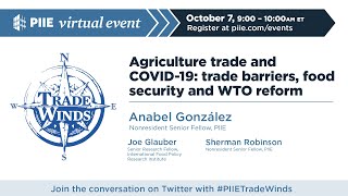 Agriculture trade and COVID-19: trade barriers, food security and WTO reform