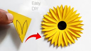 How to Make Flower With Paper / Paper Craft Origami Flower /   DIY Easy Flower making Step By Step