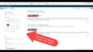 Tutoring appointments in TrojanConnect