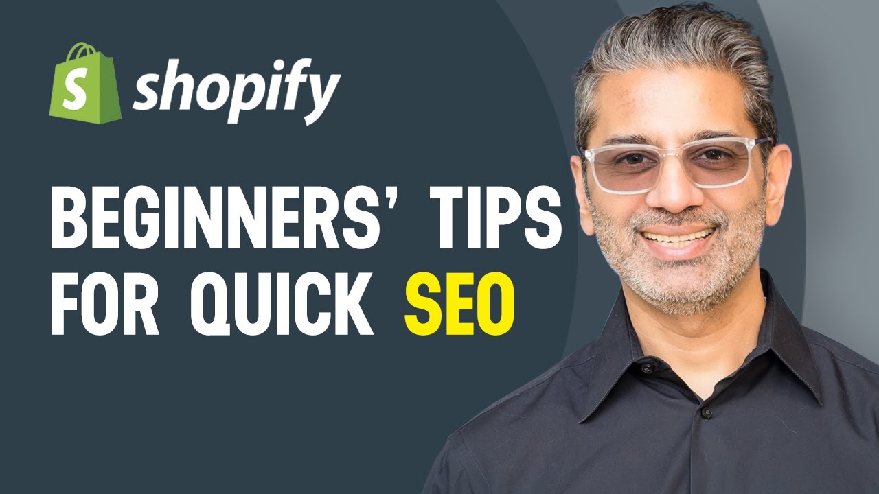 Beginner S Guide For Shopify Seo Optimization Youtube