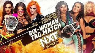 WWE NXT November 29, 2022 Toxic Attraction vs Katana, Kayden and Nikkita Lyons Official Match Card